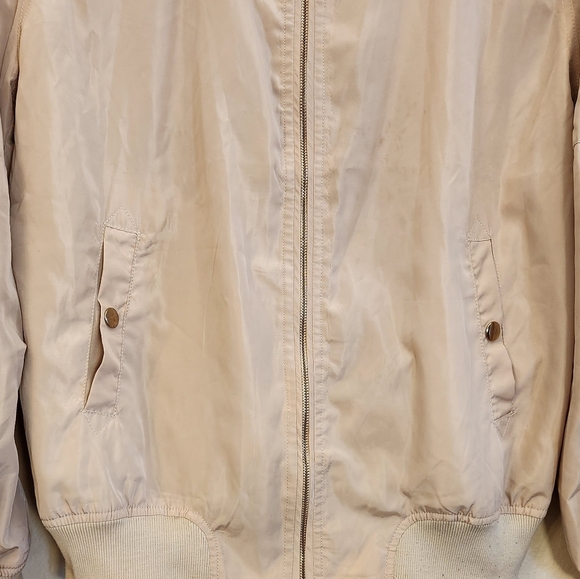 i joah lightweight Women’s Bomber jacket. Cream. Size M - Picture 9 of 16